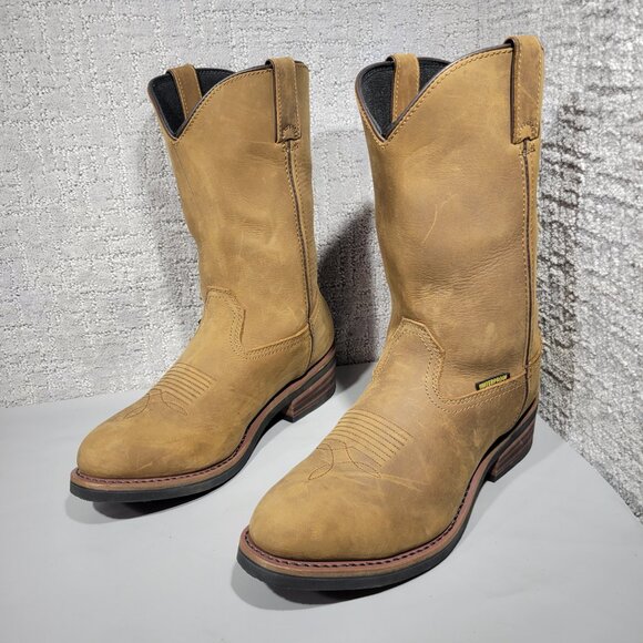 Dan Post Albuquerque Men's Size US 10.5EW Leather Waterproof Western Boots - Picture 5 of 14